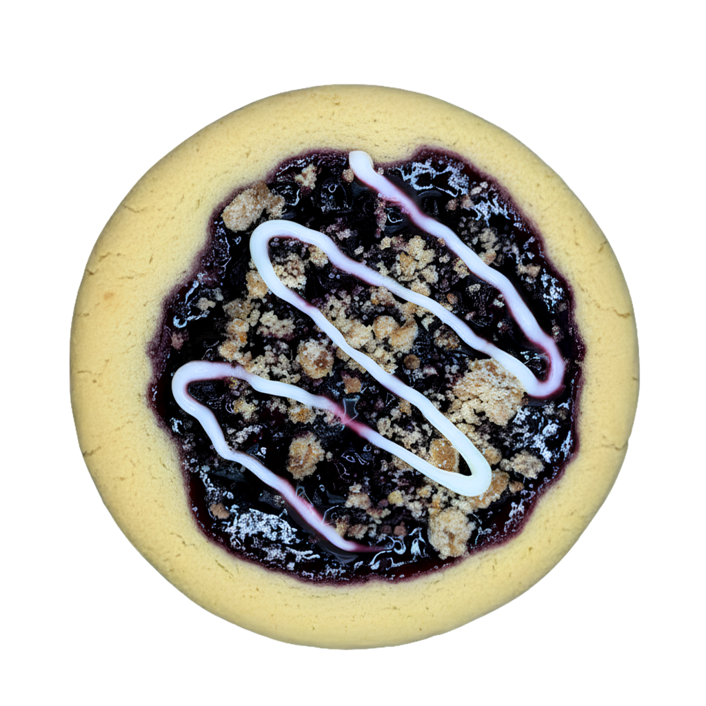 blueberry pancake crumble breakfast bakery