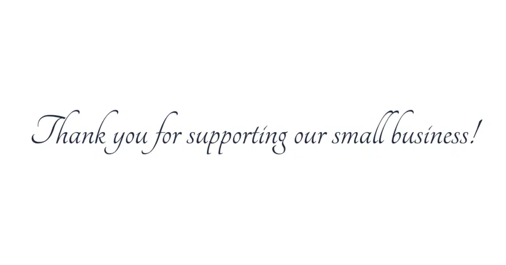 Thank you for supporting our gourmet gluten free dessert business